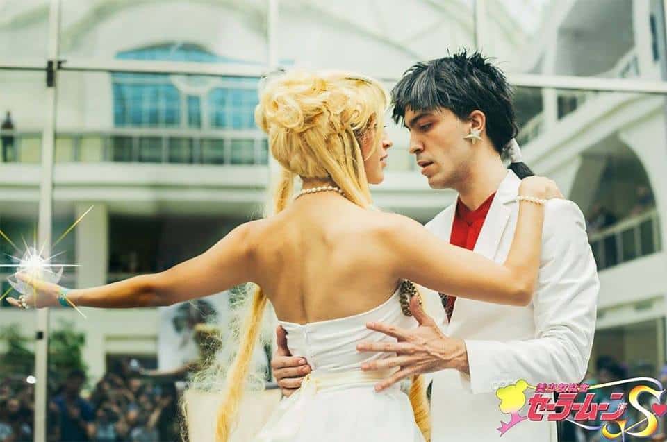 AzeCon 3, avqust 2015, Anime: Sailor Moon,Personaj:Kou; Princess Serenity ile tragik duet.